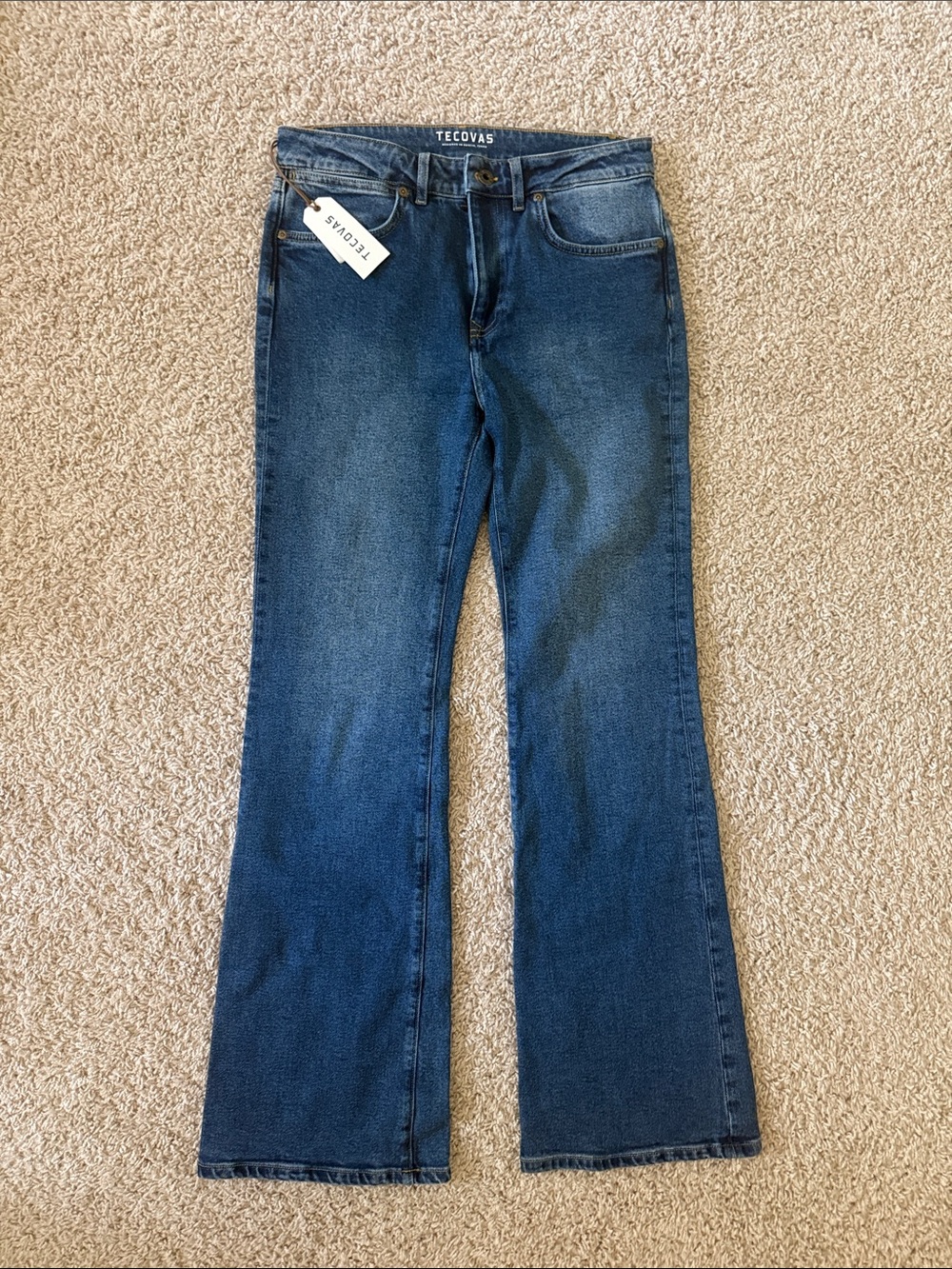 Tecovas Women's Medium Blue Bootcut Jeans